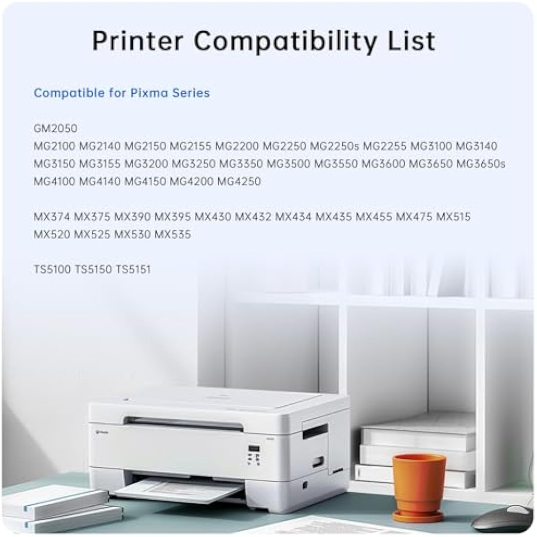 540XL 541XL Twin Pack Compatible for Canon 540 and 541 Ink Cartridges, Cannon 540 541 Printer Ink for Canon TS5150 Ink Cartridges for Pixma TS5150 MG3650s MG3600 MG3650 TS5151 MX475 MG4250 MG3250