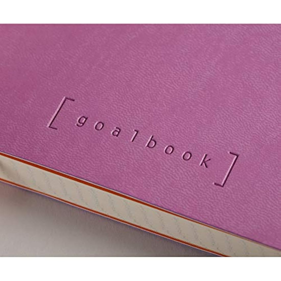 RHODIA 117751C - Soft Notebook Bullet Journal Goalbook Lilac - A5 - Dotted Dot - 240 pages - 90g Ivory Clairefontaine Paper - 2 Ribbons, Elastic Closure - Faux Leather Cover