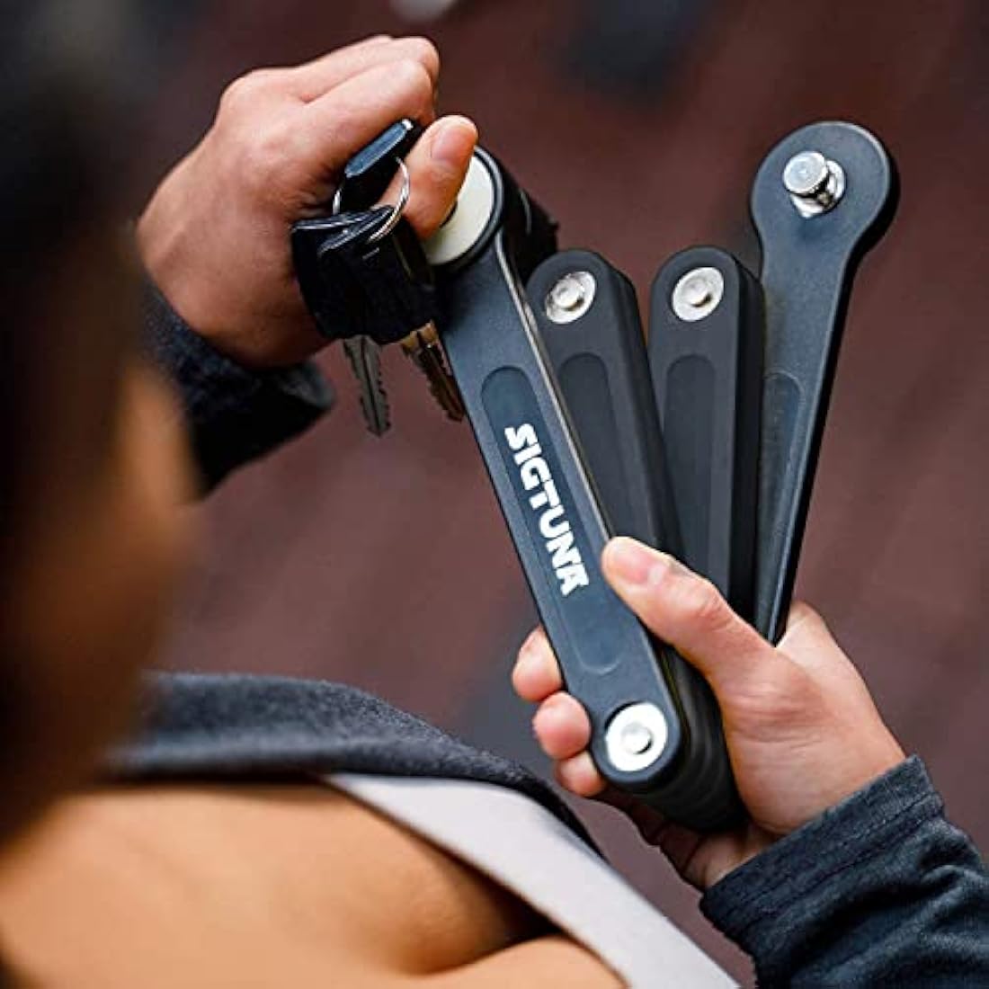 SIGTUNA Bike Lock - Heavy Duty Bicycle U Lock Shackle and Mount Holder, for Road Bike, Electric Bike, Folding Bike, Mountain Bike