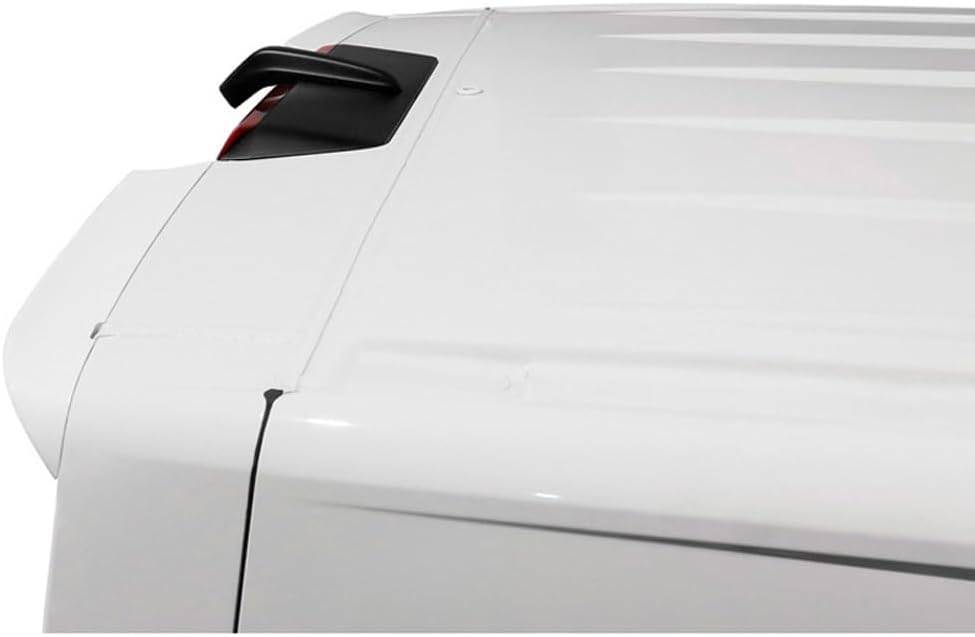 RDX Racedesign Roof spoiler compatible with Volkswagen Crafter (H2) & MAN TGE (H2) 2017- (with 2 barn doors) (PU)