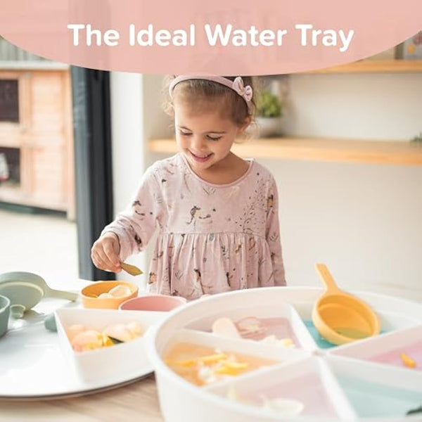 Inspire My Play Play Tray - Tuff Tray with Lid - Messy Play Tray for Toddler - Kids Sensory Play Trays - Developmental Sensory Toys for Disabled Children - Perfect for Water and Sand Play