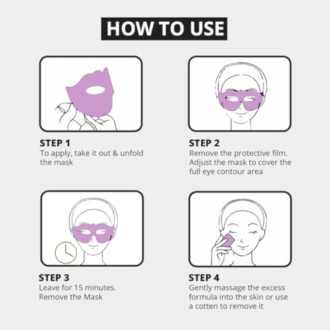 7E Myolift™ Conductive Eye Mask/Eye Massager Attachment | Anti-Aging Eye Massager Mask For Myolift™ Device | Fine Lines & Crows Feet Eye Treatment