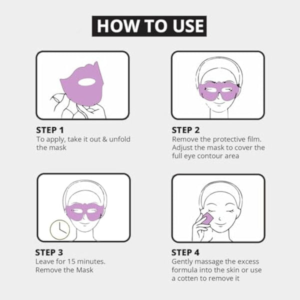 7E Myolift™ Conductive Eye Mask/Eye Massager Attachment | Anti-Aging Eye Massager Mask For Myolift™ Device | Fine Lines & Crows Feet Eye Treatment