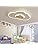 AOEH LED Cloud Lamp Dimmable Kindergarten Ceiling Light with Remote Control, White 26W Wood Children's Ceiling Light for Kids Room, Girls & Boy Bedroom, Nursery, 50cm