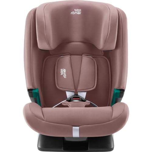 BRITAX RÖMER Car Seat EVOLVAFIX, with ISOFIX, Child from 76 to 150 cm (i-Size), from 15 Months to 12 Years, Space Black