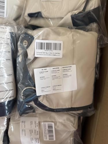 Narwey for Ryanair Cabin Bag 40x20x25 Underseat Ryan Air Bag Foladble Travel Duffel Hospital Carry on Hand Luggage Holdall Weekend Overnight Bag for Women and Men 20L (Beige with Green Straps)