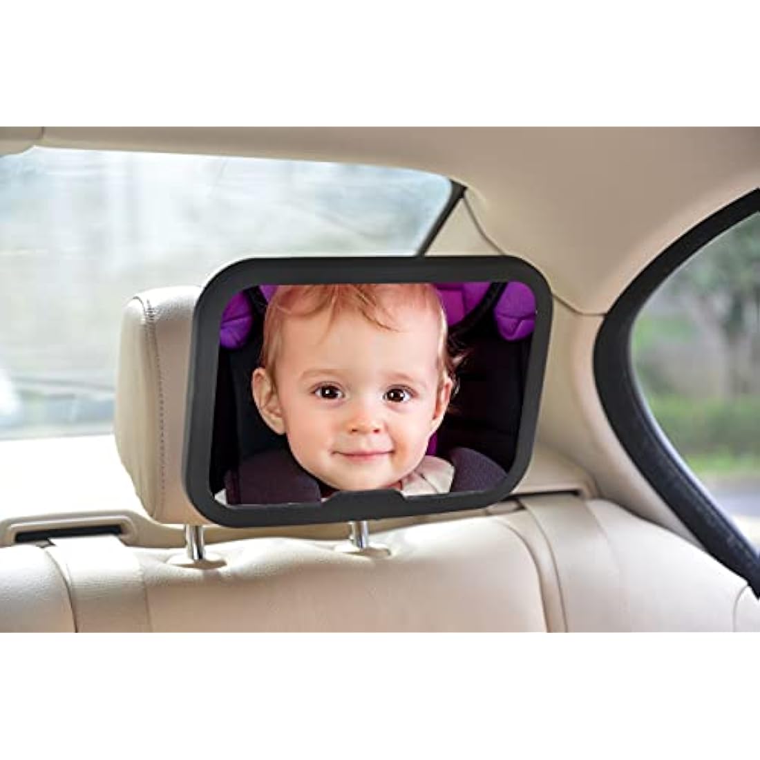 Altabebe AL1104 Back Seat Mirror, Black