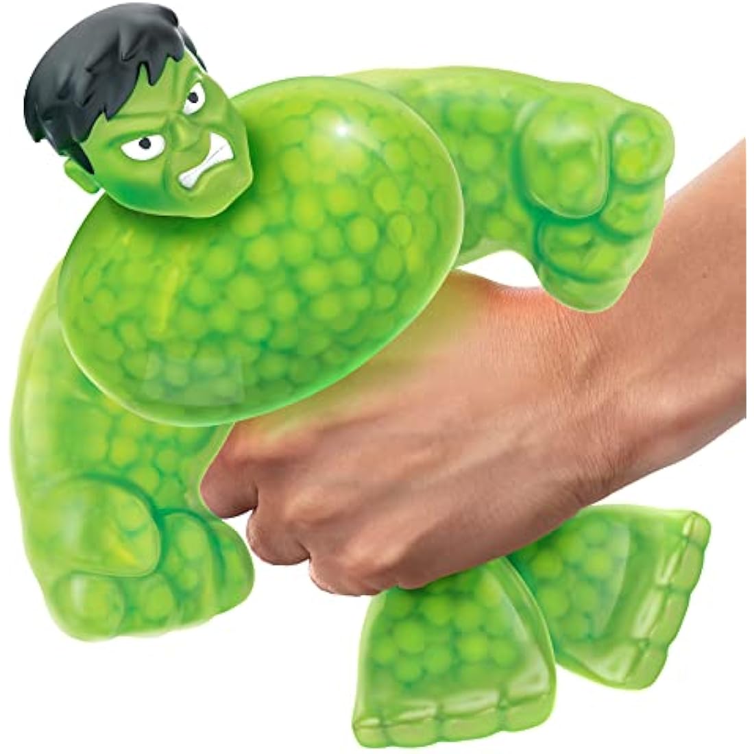 Heroes of Goo Jit Zu Marvel Versus Pack - Hulk vs Thanos, Squishy, Stretchy, Gooey Heroes, Perfect Christmas/Birthday Present For 4 To 8 Year Olds, Squishy, Stretchy Tactile Play