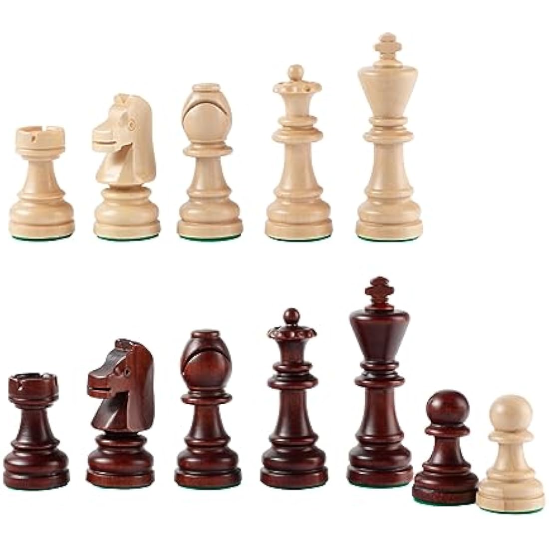 Master of Chess Classic STAUNTON Chess Set NO.7 Wooden Chess Set | Handmade Tournament Chess Set Without Chess Table - Wooden Chess Pieces Only
