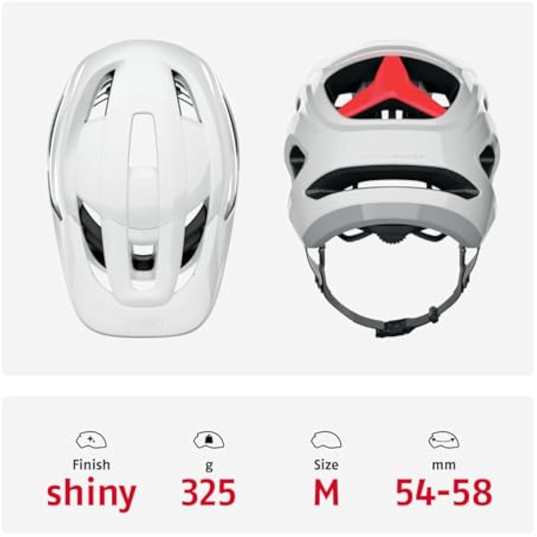 ABUS CliffHanger MTB helmet - bike helmet for demanding trails - with large ventilation openings & TriVider strap system - for men and women