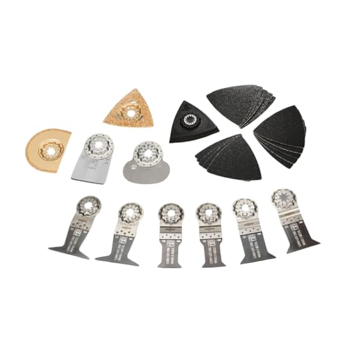 FEIN Multitool Blades, Best of StarLock Renovation Multi-Tool Accessory Set - 26 Piece Set - Pack In Sturdy Storage Case, Easy To Storage - 35222967060