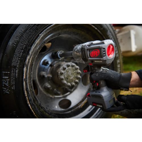 Ingersoll-Rand W7172-K22B-EU Impact Wrench, 3/4 Inch 20V Cordless Impact Wrench, 2X BL2022 Li-Ion Batteries 5.0 Ah + Charger Kit (UK Plug) in Case
