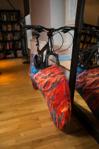 Velo Sock Bicycle Indoor Cover for Storage and Transportation, Stretchy Dirt Proof Fabric, Bike Travel Protection Cover ? Rio