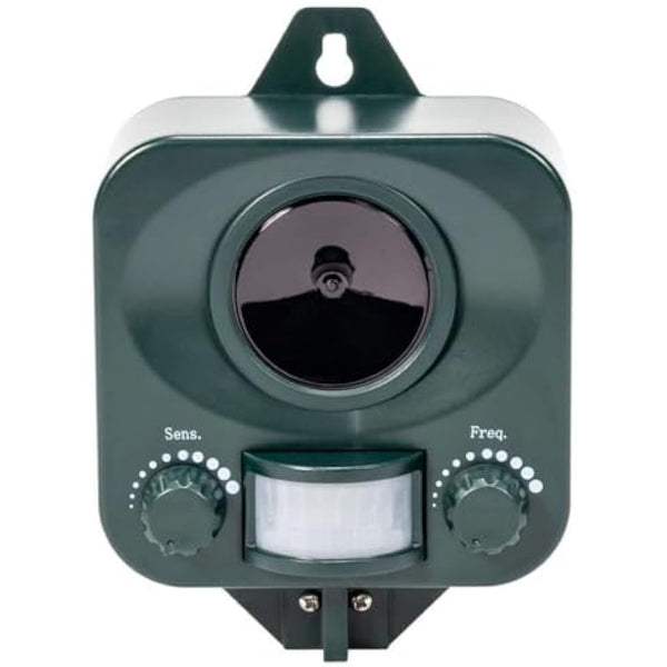 Pestbye® Waterproof Ultrasonic Cat Repeller and Scarer with Ground Stake (Battery Powered)