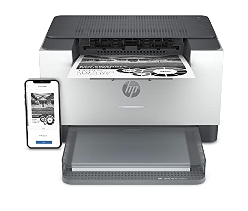 HP LaserJet M209dw Wireless Black & White Printer | 1 Year Limited Warranty | 2-sided printing | 150-sheet input tray Auto-On/Off technology | Best for small businesses and home offices