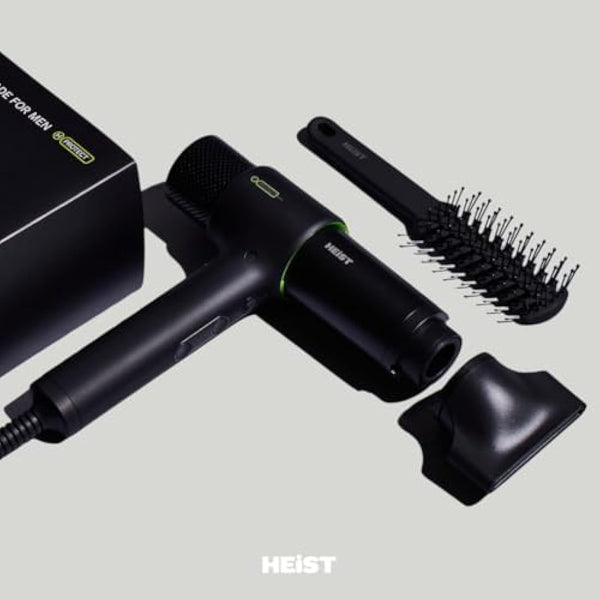 Smart Hair Dryer & Styling Kit HEIST 3.0 | Premium Quality, Low Noise, Powerful, Lightweight and Hair Protection Technology (3.0 Hair Dryer Kit)