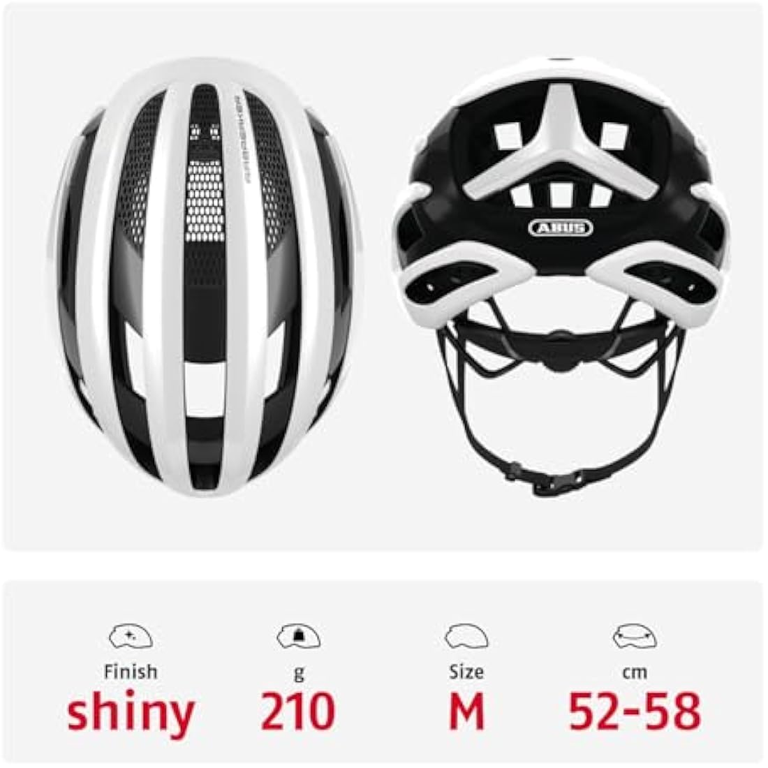 ABUS AirBreaker Racing Bike Helmet - High-End Bike Helmet for Professional Cycling - Unisex, for Men and Women