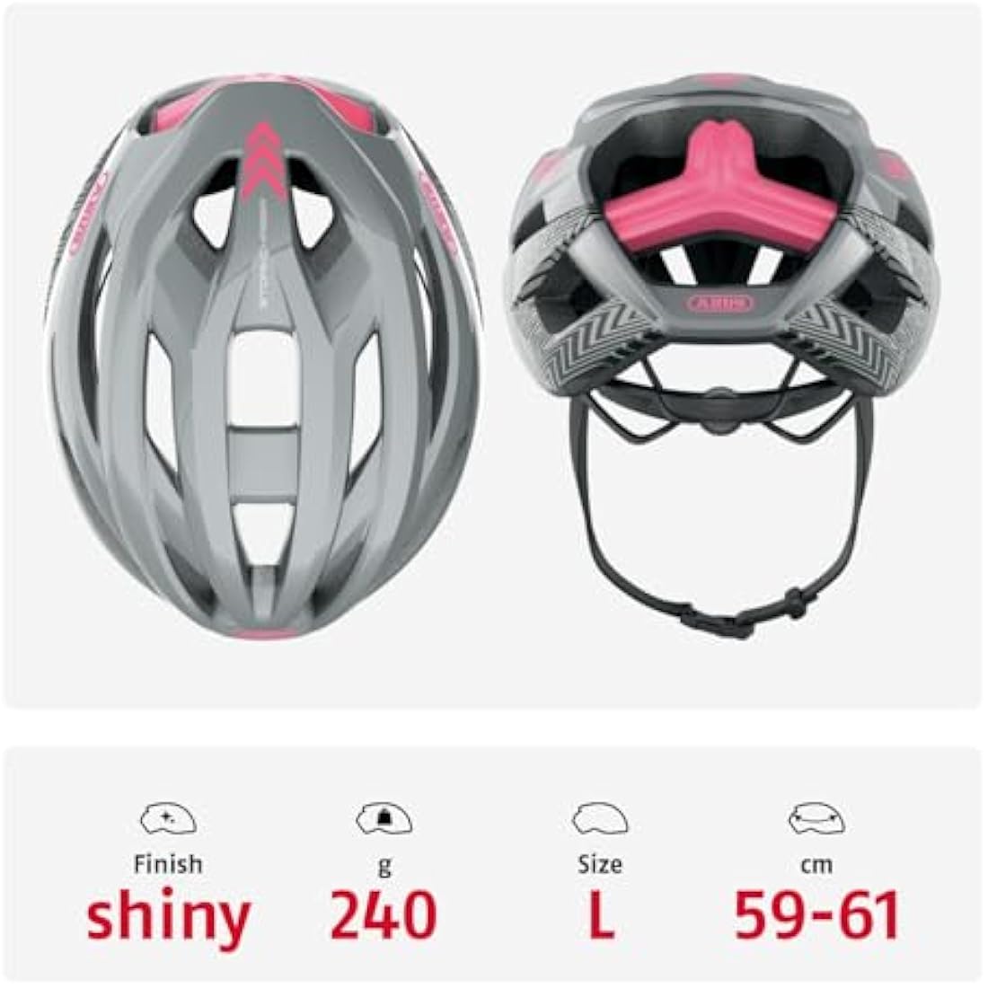 ABUS StormChaser road bike helmet - Lightweight and comfortable for professional cycling for men and women