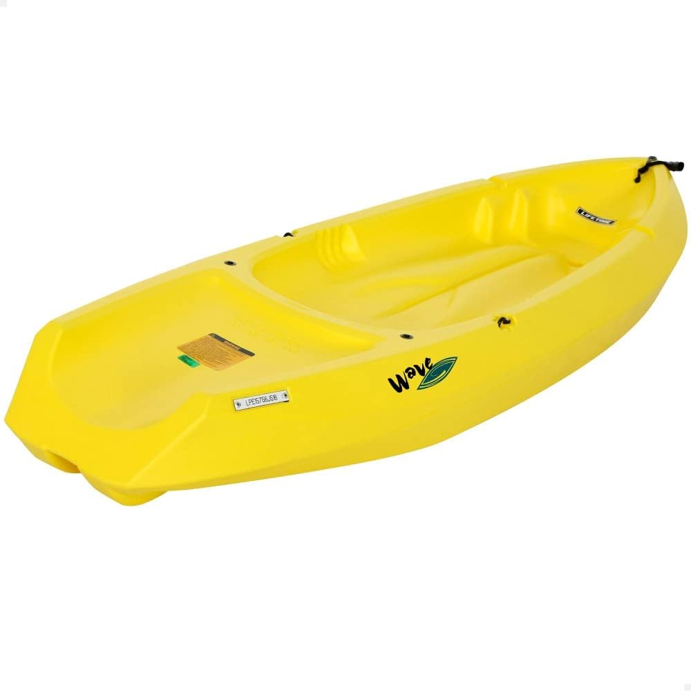 LIFETIME Wave 60 Youth Kayak (Paddle Included), Yellow