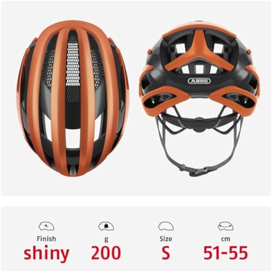 ABUS AirBreaker Racing Bike Helmet - High-End Bike Helmet for Professional Cycling - Unisex, for Men and Women