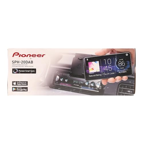 Pioneer SPH-DA230DAB 2-Din 7" touchscreen multimedia player with Apple Carplay, Android Auto, DAB/DAB+ Digital Radio, Waze (Via Android Auto or AppRadio Mode +), Bluetooth and a 13-band GEQ