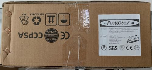 FunWater SUP Inflatable Stand Up Paddle Board 11'6"/11'/10'5" Ultra-Light with Inflatable Board,ISUP Accessories,Three Fins,Adjustable Paddle, Pump,Backpack, Leash,Waterproof Bag