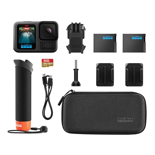 GoPro HERO13 Black in Forest Green (Limited Edition Color) - Waterproof Action Camera with 5.3K60 Video, 27MP Photo + Compatability with HB-Series Lenses
