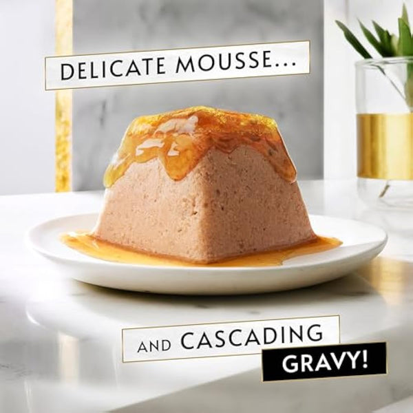 GOURMET Revelations Mousse Tuna Wet Cat Food 4x57g , Pack of 6