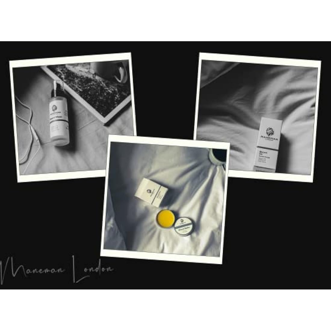 Maneman London Beard Grooming Kit for Men - 7 Piece Gift set, shampoo, oil, softens,itch free relief