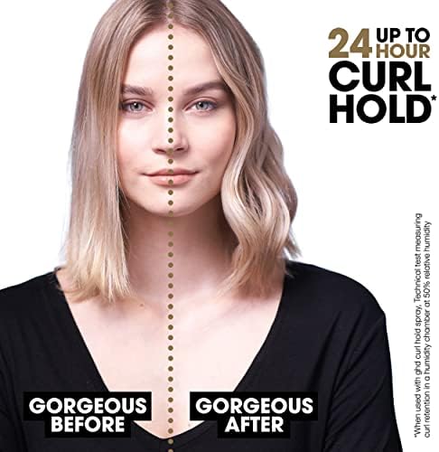 ghd Curve® Classic Wave Wand, 38mm - 26mm Oval Shaped Barrel, for Long-lasting Undone Texture or Glamourous Hollywood Waves, Optimum Styling Temp 185ºC, Protective Cool Tip, Auto Sleep Mode Black