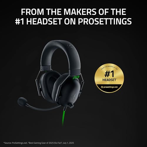 Razer BlackShark V2 Pro (2023) for PC - Premium Wireless E-Sports Headset (HyperClear Super Wideband Mic, TriForce Titanium 50 mm Driver, Bluetooth, Up to 70hrs Battery) White