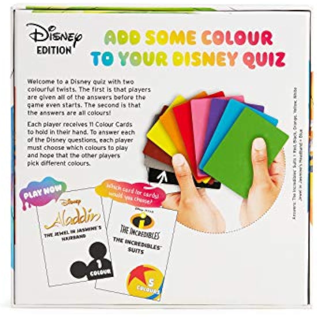 Disney Colourbrain: Brilliantly Colourful Board Game for Kids | Best Disney Board Games