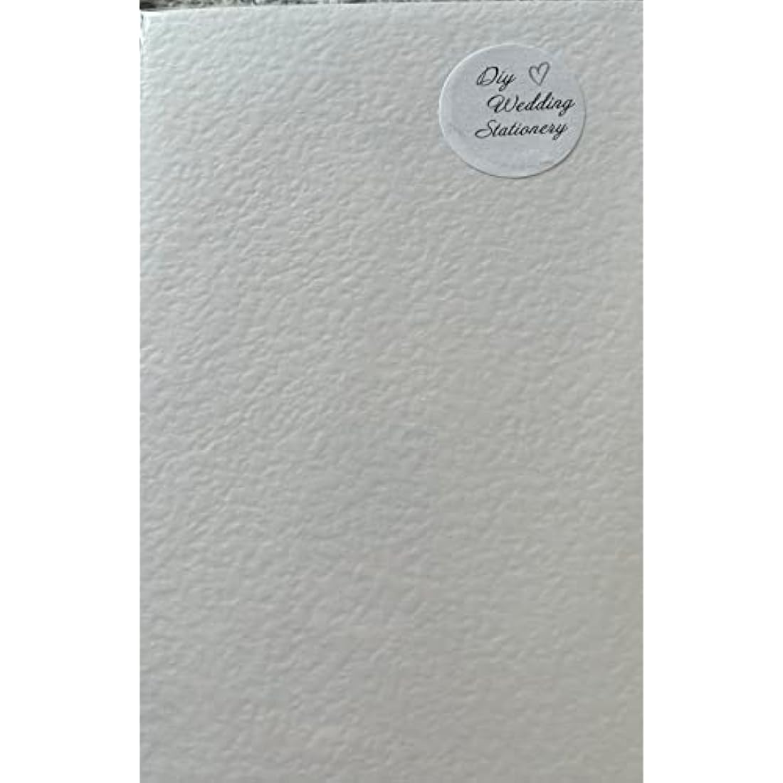 100 A4 Sheets of White Hammered Card 255gsm Textured on one Side. Excellent for Card Making, Scrapbooking, Wedding Stationery @shelleys Cards