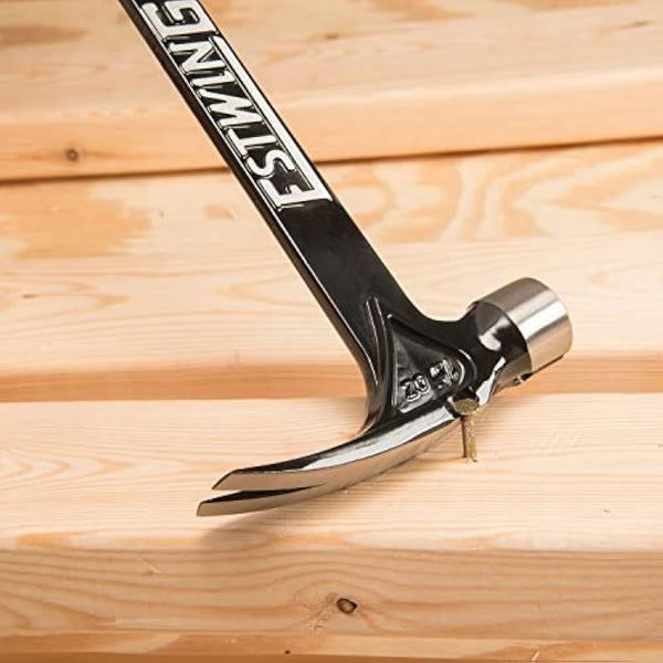 Estwing E15S 15oz Ultra Framing Hammer, Smooth Face, Leather Grip