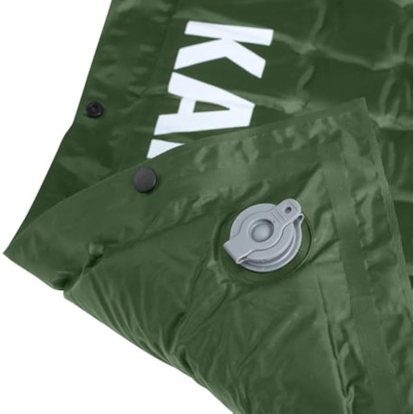 KAMUI Self Inflating Sleeping Mat 5 cm Thick Pad Connectable with Multiple Mattresses for Tent and Family Camping (Green)