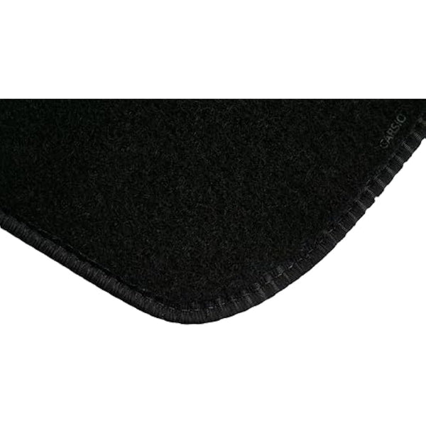Carsio Carpet Car Mats For Toyota C-HR 2017 to 2024 Tailored Fit Floor Mat Set Complete Accessory Black Custom Fitted - All Weather, Anti-Slip Backing & Black Trim