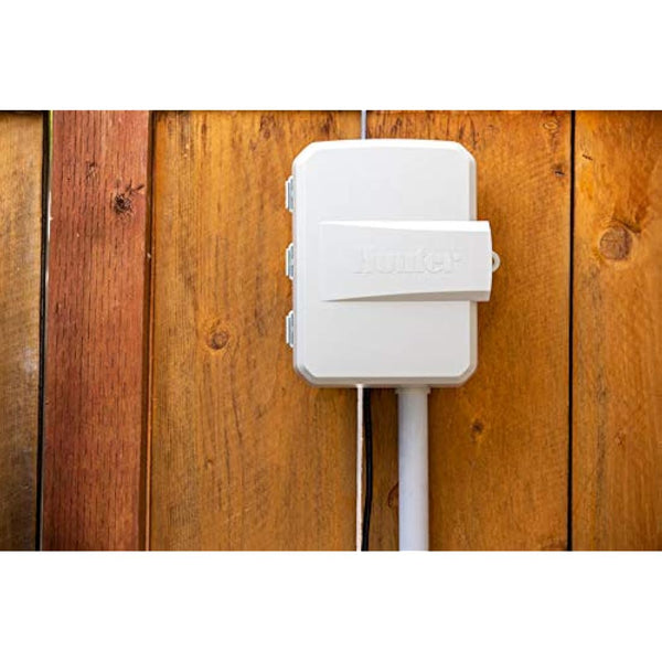 Hunter HUNTER X2 401-4 Stations Programmer, Compatible WiFi Wand Module, Self-Protected, Hydrawise Platform, ROAM X Remote Controls