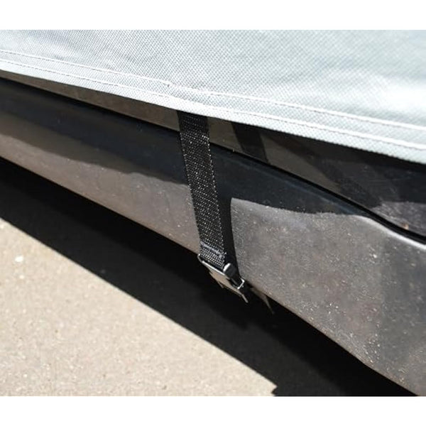 Maypole Breathable Full Cover for Extra Large Cars Water Resistant, Grey