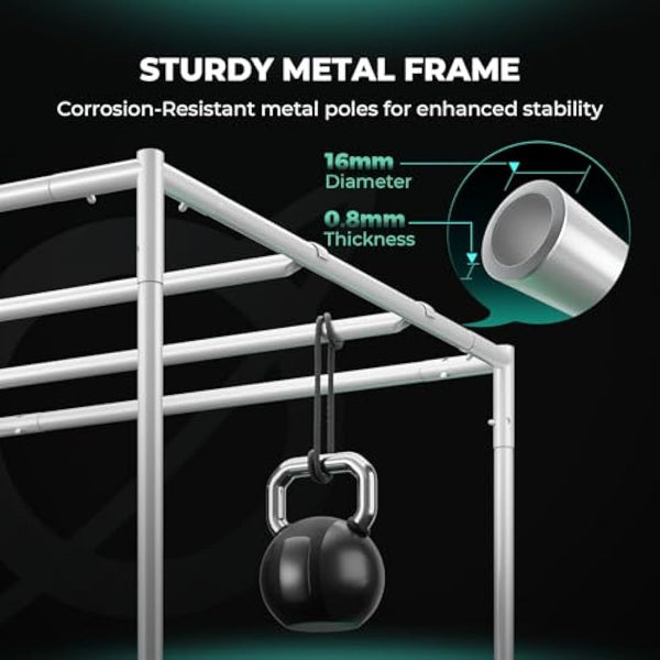 MARSHYDRO 120X60X180 CM Reflective Mylar Hydroponic Grow Tent Hydro Box Lightproof and Waterproof for Indoor Plant Growing