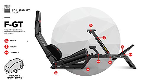 Next Level Racing F-GT Frame only Simulator Cockpit