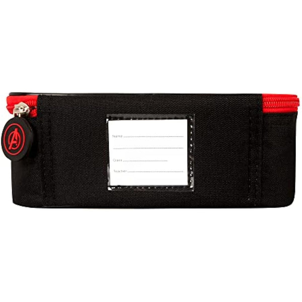 Marvel Avengers Tech Insulated Kids Lunch Shoulder Strap, Official Merchandise by Polar Gear – 600D Polyester Cooler, Reusable Food & Drink Thermal Cool Bag for School Nursery Snacks Picnic-Blue