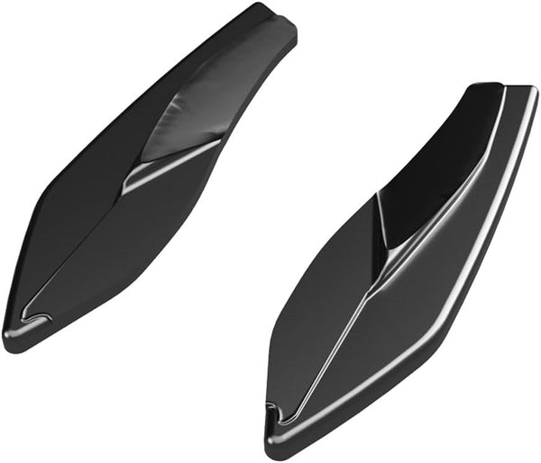 Oneway Rear Side Diffusors compatible with Audi A3 8Y Sportback S3/S-Line 2020-2024 - Gloss black