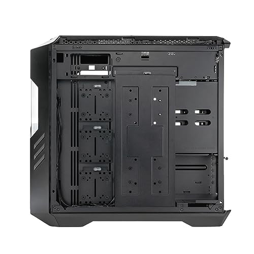 Cooler Master HAF 700 PC Case - Full-Tower, E-ATX Compatible, 5 x Pre-Installed Fans, Rotatable Radiator Bracket, TG Side Panel, Tool-Free Design, ARGB Controller Included
