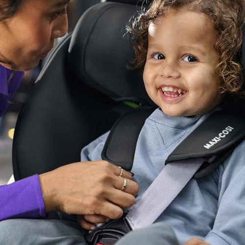 Maxi-Cosi Titan S Comfort i-Size, Breathable Comfort Fabrics, Child Car Seat, 15 months-12 years (76-150cm), ISOFIX Car Seat, 5 Recline & 13 Headrest Positions, G-CELL Protection, Authentic Black