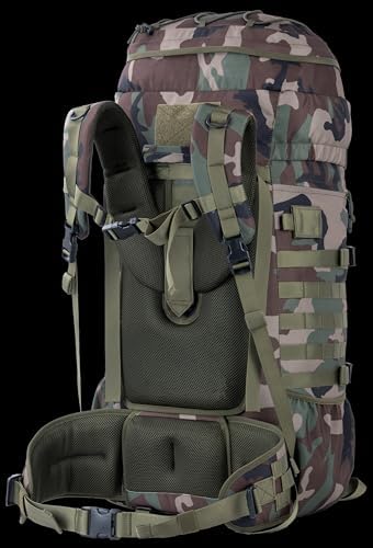 BACKFERRY 75L Tactical Backpack with Internal Frame, MOLLE, and Hydration System for Camping,Hunting,Backpacking,Hiking and Wild Adventure
