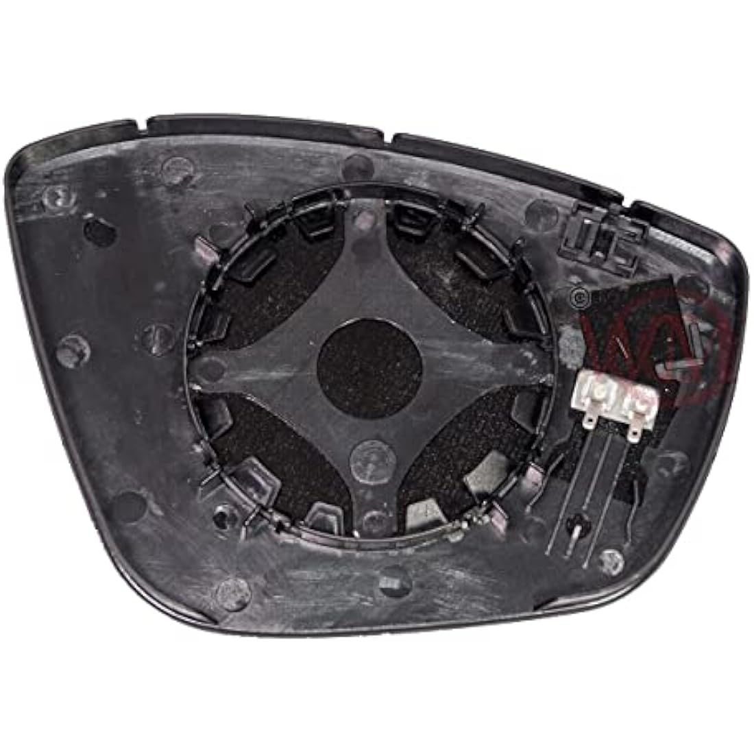 Fits in PEU-GEOT 208 2012 to 2019 DOOR WING MIRROR GLASS HEATED WITH BASE PLATE LEFT PASSENGER SIDE