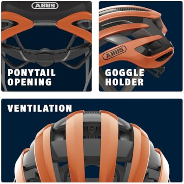 ABUS AirBreaker Racing Bike Helmet - High-End Bike Helmet for Professional Cycling - Unisex, for Men and Women