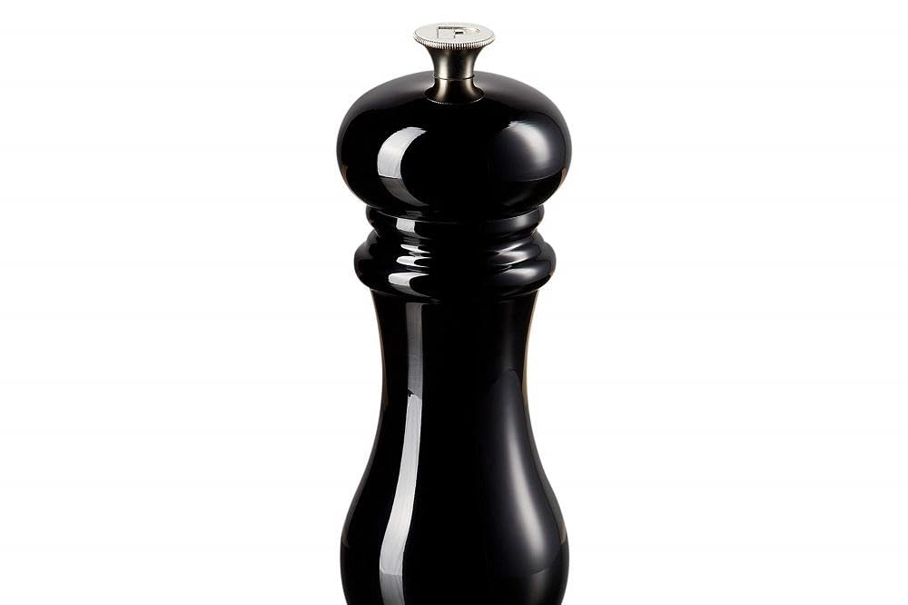 Le Creuset Classic Adjustable Pepper Mill Grinder, Chip-resistant ABS Plastic, Anti-Corrosion, 40g, 21 cm, Bamboo, 44001214080000