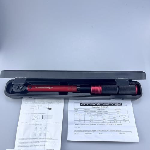 ATsafepro Torque Wrench 3/4 Inch, 100-600 Nm Torque Wrenchs, ±3% Error Accuracy with 48 Teeth Dual-Direction Adjustable for Repair of Car, Truck, Tractor