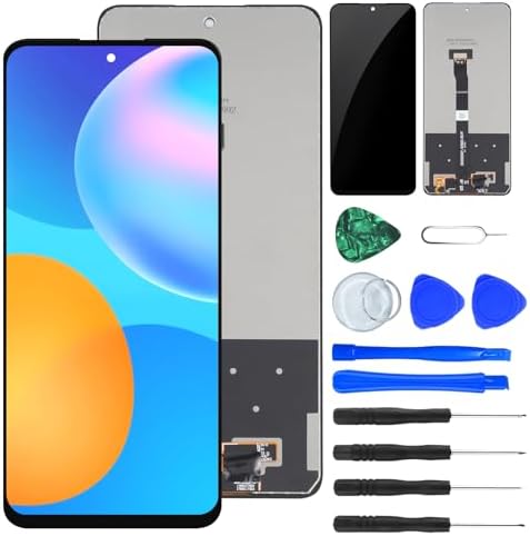 NB+ Display Digitizer Screen Replacement LCD Touch Screen For Huawei P Smart 2021 6.67 Inches PPA-LX1 PPA-LX2 Full Glass Lens Assembly Black No Frame with Tools